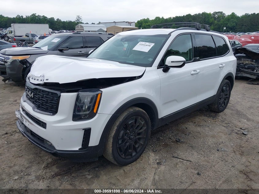 2022 Kia Telluride Sx VIN: 5XYP5DHC4NG289097 Lot: 39591898