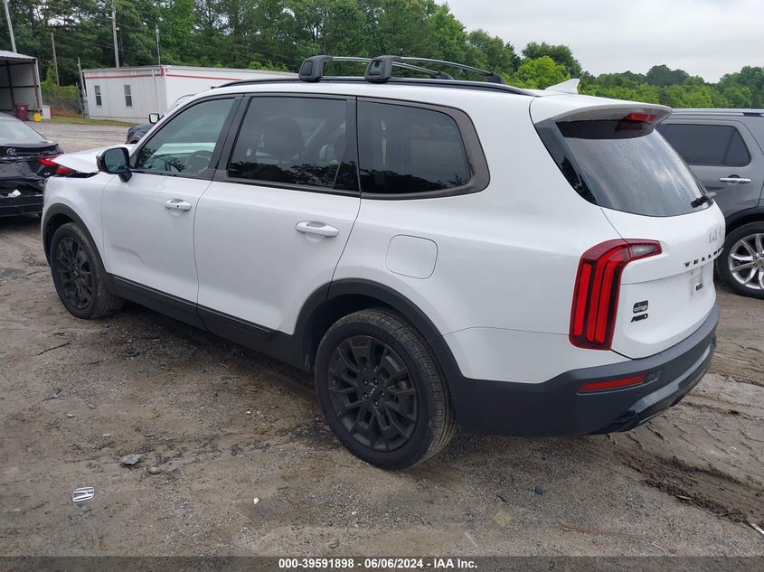 2022 Kia Telluride Sx VIN: 5XYP5DHC4NG289097 Lot: 39591898