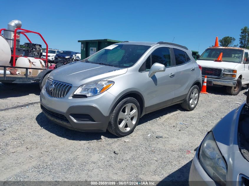 2016 Buick Encore VIN: KL4CJASB0GB677637 Lot: 39591899