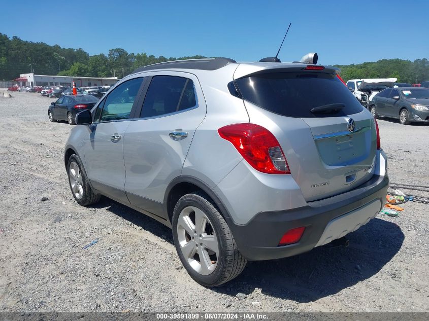 2016 Buick Encore VIN: KL4CJASB0GB677637 Lot: 39591899