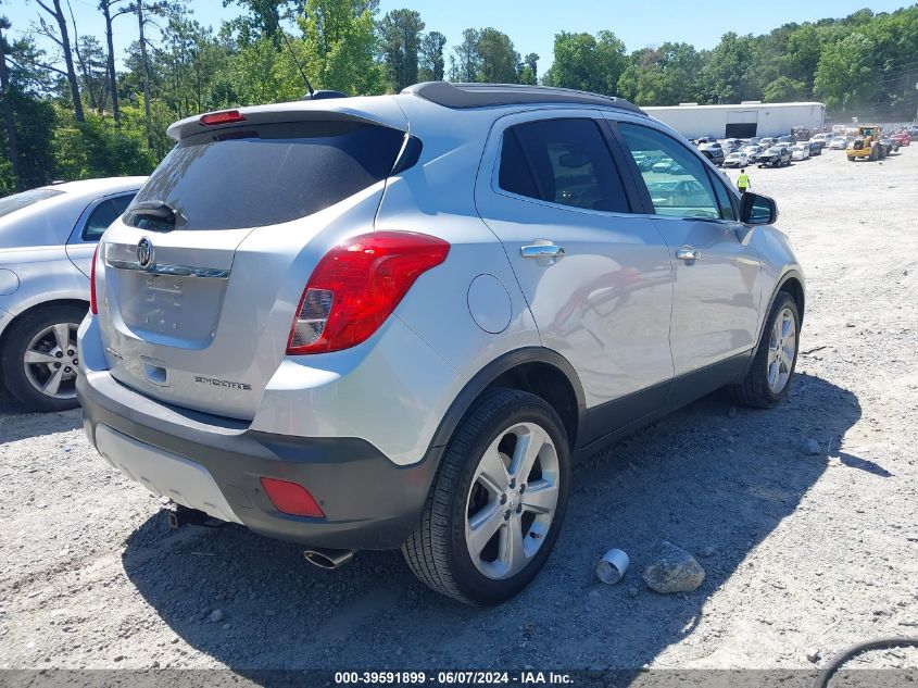 2016 Buick Encore VIN: KL4CJASB0GB677637 Lot: 39591899