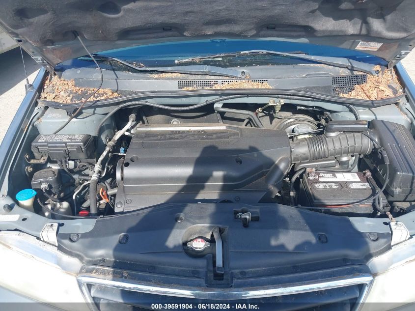 2002 Honda Odyssey Ex VIN: 2HKRL18622H552649 Lot: 39591904