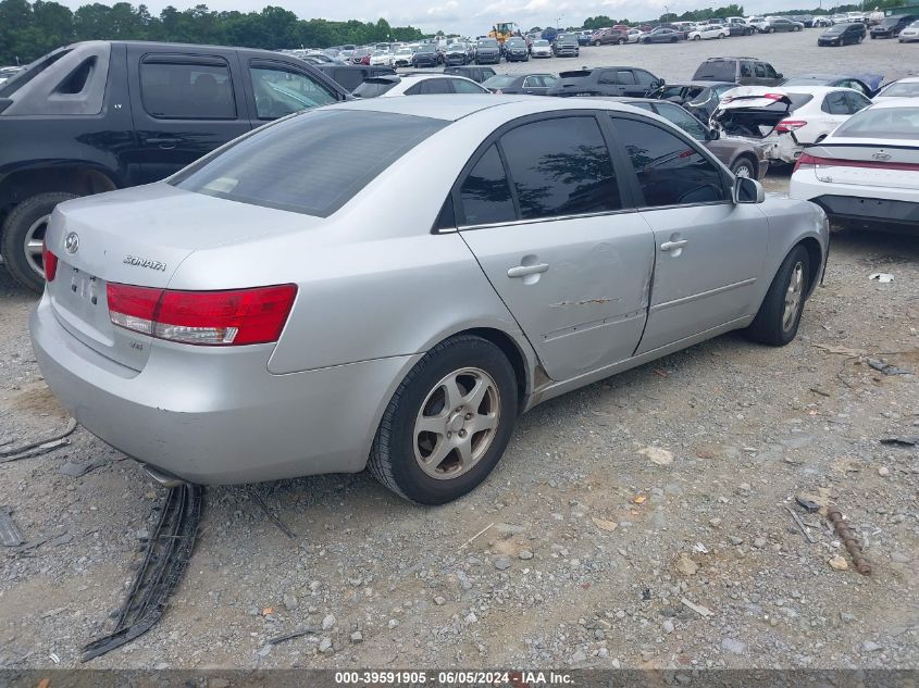 2006 Hyundai Sonata Gls V6/Lx V6 VIN: 5NPEU46F36H079785 Lot: 39591905