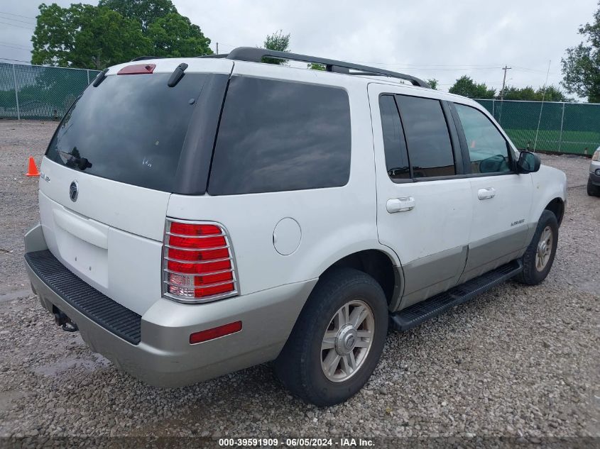 2002 Mercury Mountaineer VIN: 4M2ZU66E42ZJ22676 Lot: 39591909