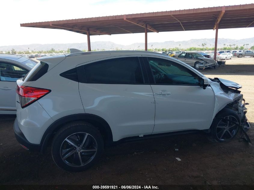 2022 Honda Hr-V Awd Ex VIN: 3CZRU6H58NM750825 Lot: 39591921