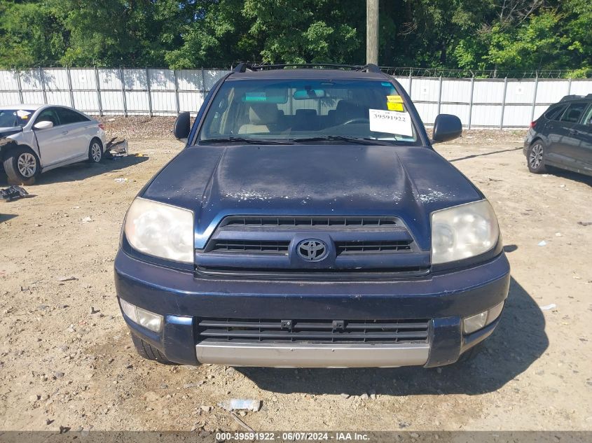 2003 Toyota 4Runner Sr5 V6 VIN: JTEZU14R738008463 Lot: 39591922