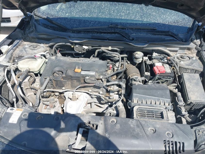 2018 Honda Civic Lx VIN: 19XFC2F57JE007892 Lot: 39591999