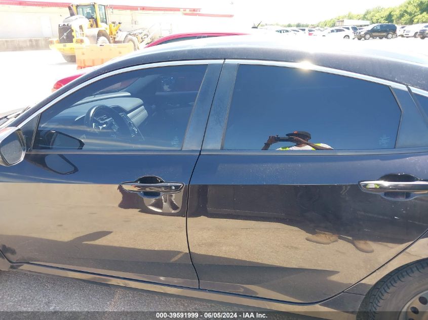 2018 Honda Civic Lx VIN: 19XFC2F57JE007892 Lot: 39591999