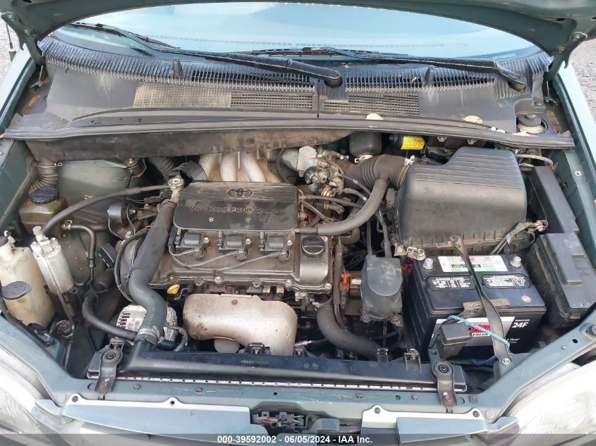 1998 Toyota Sienna Le VIN: 4T3ZF13C7WU036421 Lot: 39592002