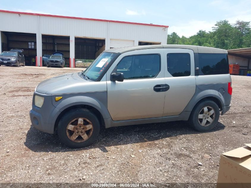 2003 Honda Element Ex VIN: 5J6YH185X3L000618 Lot: 39592004