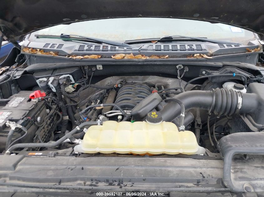 2019 Ford F-150 Lariat VIN: 1FTEW1E56KKE09156 Lot: 39592107