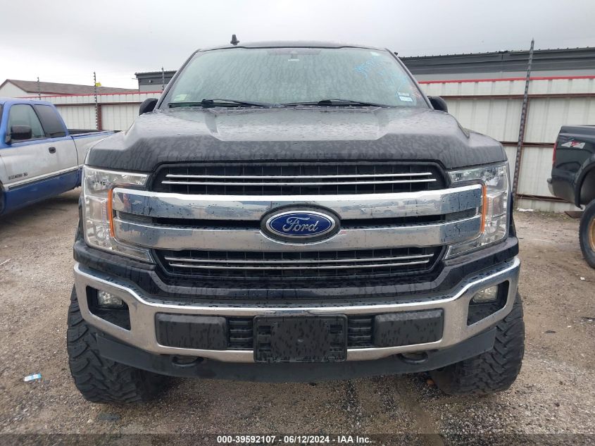 2019 Ford F-150 Lariat VIN: 1FTEW1E56KKE09156 Lot: 39592107