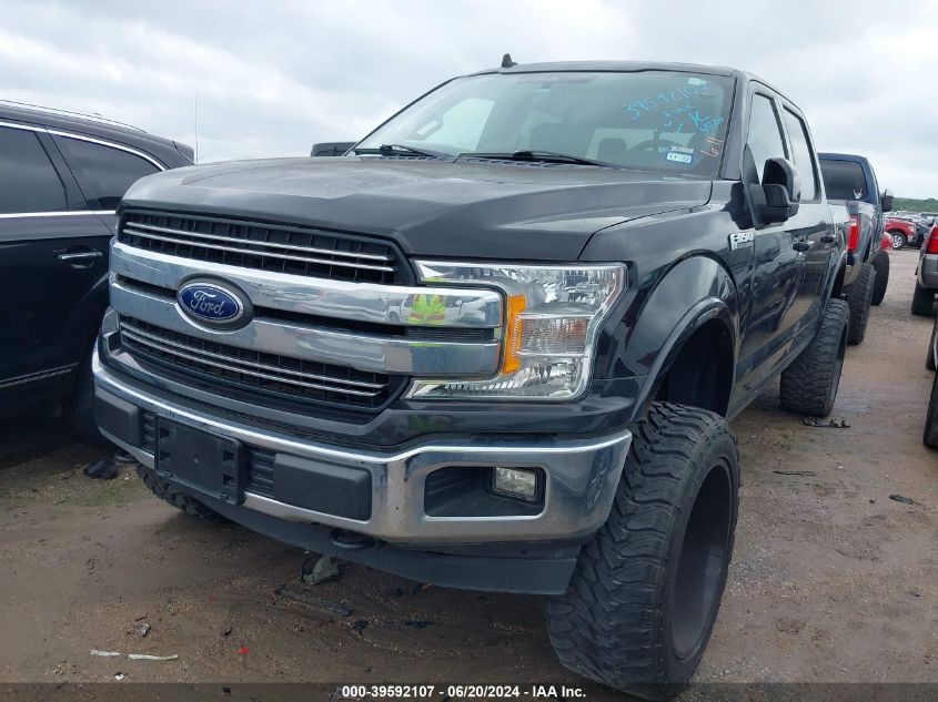 2019 Ford F-150 Lariat VIN: 1FTEW1E56KKE09156 Lot: 39592107