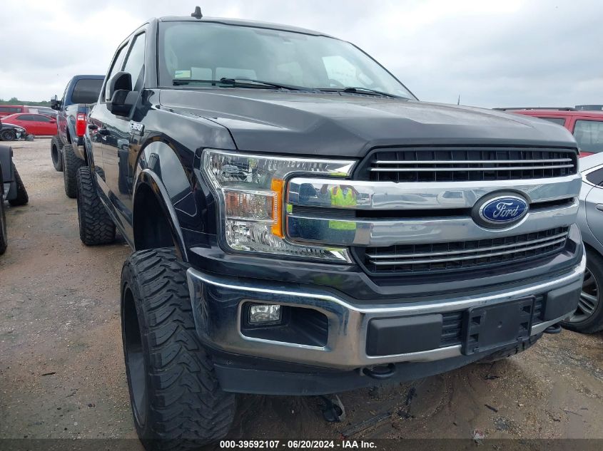 2019 Ford F-150 Lariat VIN: 1FTEW1E56KKE09156 Lot: 39592107