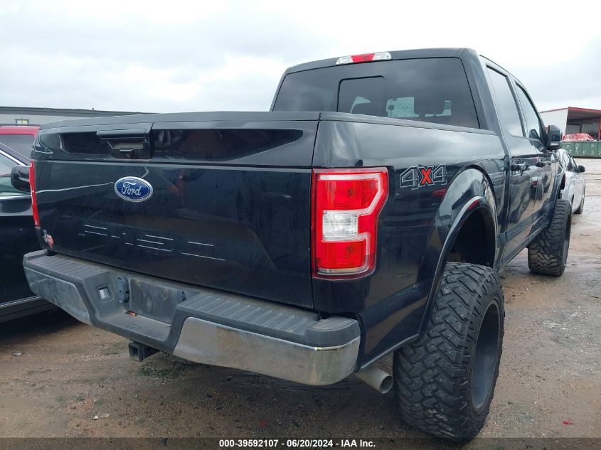 2019 Ford F-150 Lariat VIN: 1FTEW1E56KKE09156 Lot: 39592107