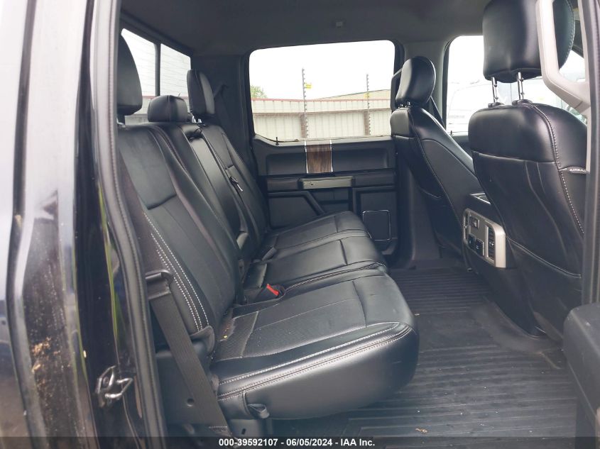 2019 Ford F-150 Lariat VIN: 1FTEW1E56KKE09156 Lot: 39592107