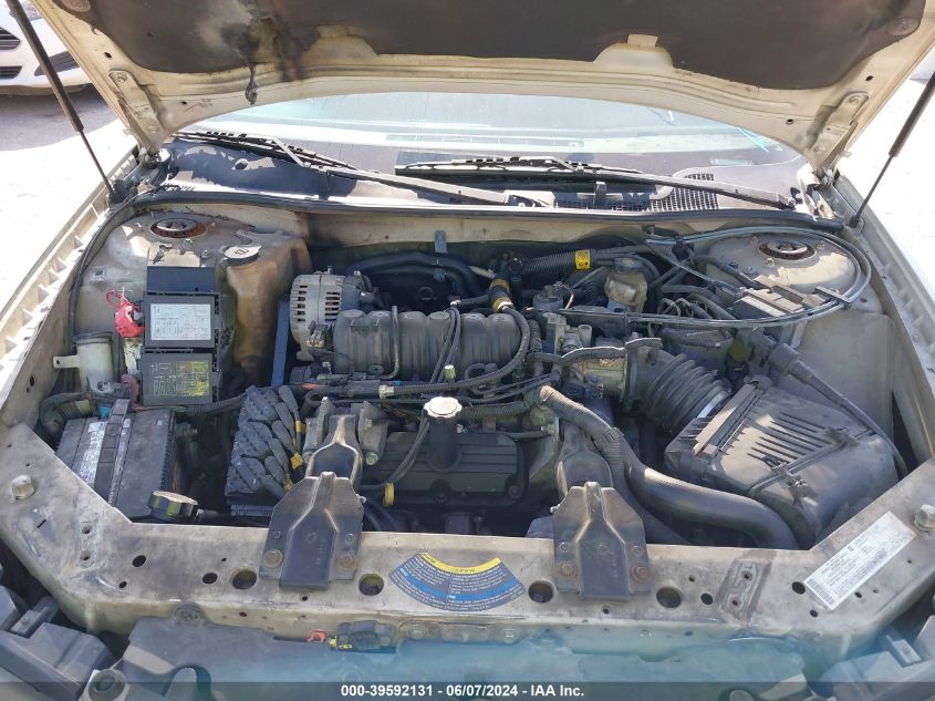 2004 Chevrolet Impala Ls VIN: 2G1WH52KX49172412 Lot: 39592131