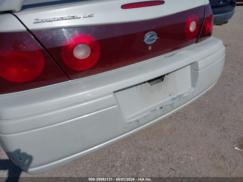 2004 Chevrolet Impala Ls VIN: 2G1WH52KX49172412 Lot: 39592131