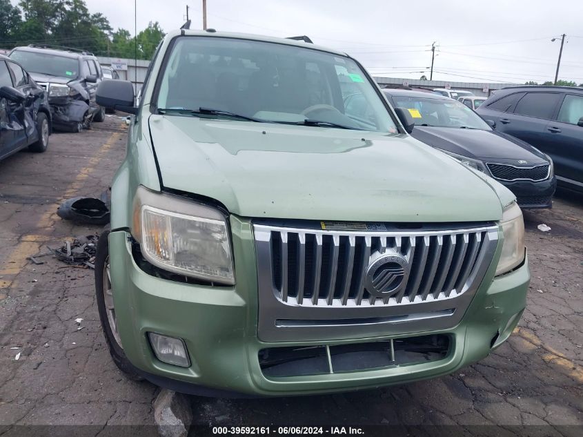 2010 Mercury Mariner VIN: 4M2CN8B75AKJ27480 Lot: 39592161