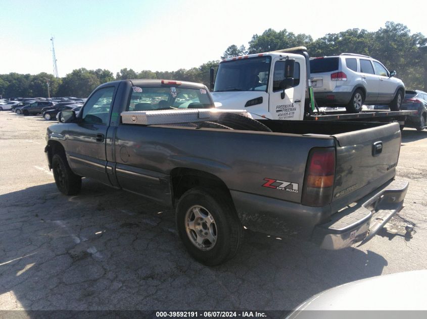 2001 Chevrolet Silverado 1500 Ls VIN: 1GCEK14T21E144325 Lot: 39592191