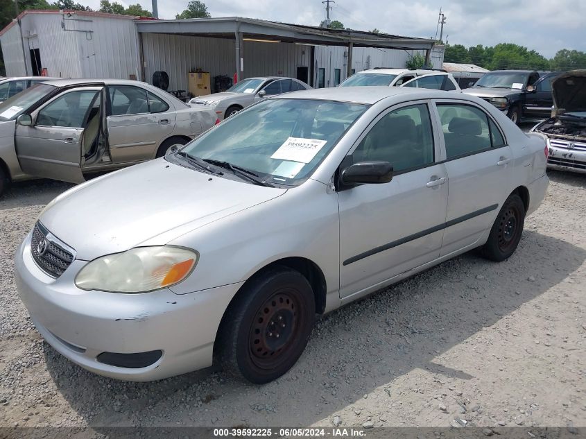 2007 Toyota Corolla Ce VIN: JTDBR32E370107482 Lot: 39592225