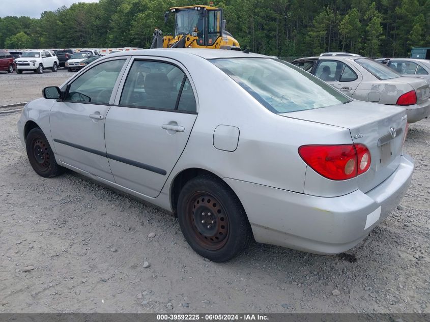 2007 Toyota Corolla Ce VIN: JTDBR32E370107482 Lot: 39592225