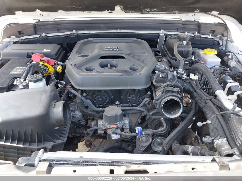 2021 Jeep Wrangler Unlimited Sport VIN: 1C4HJXDNXMW597742 Lot: 39592226