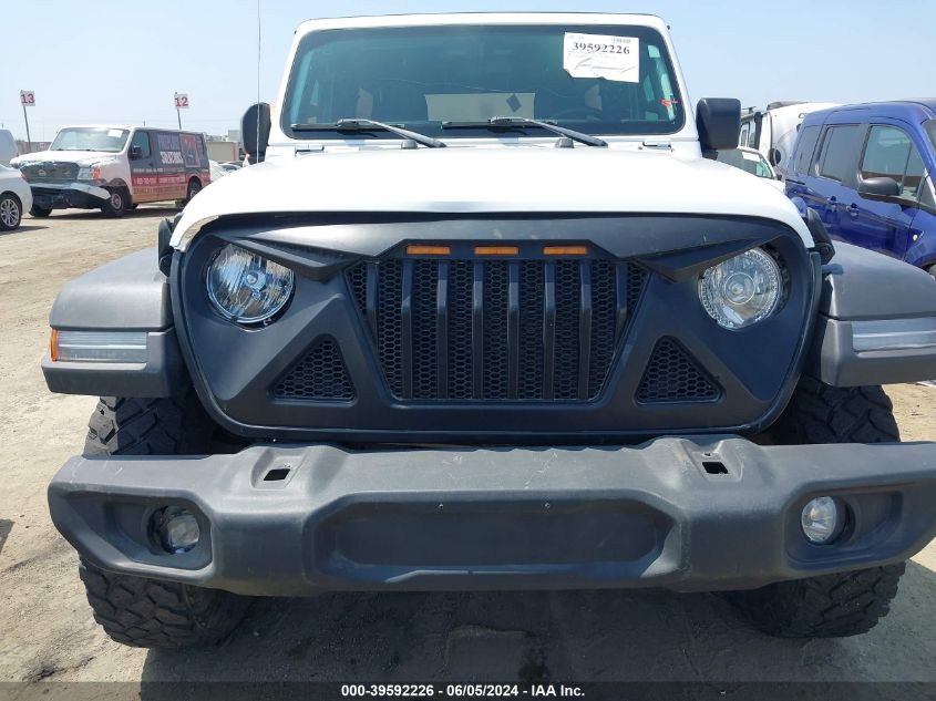 2021 Jeep Wrangler Unlimited Sport VIN: 1C4HJXDNXMW597742 Lot: 39592226