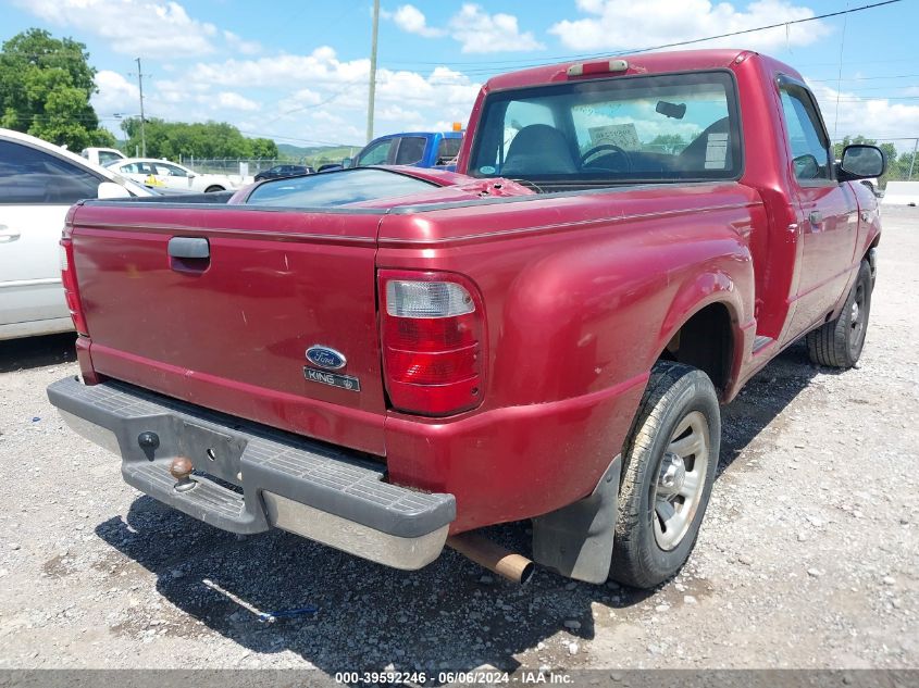 2002 Ford Ranger Xl/Xlt VIN: 1FTYR10D92PB26210 Lot: 39592246