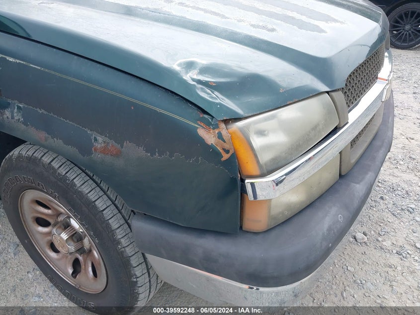 2005 Chevrolet Silverado 1500 Ls VIN: 2GCEC13T951387832 Lot: 39592248