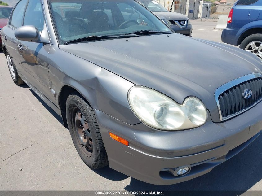 2003 Hyundai Sonata Base (A4)/Base (M5) VIN: KMHWF25S83A898503 Lot: 39592270