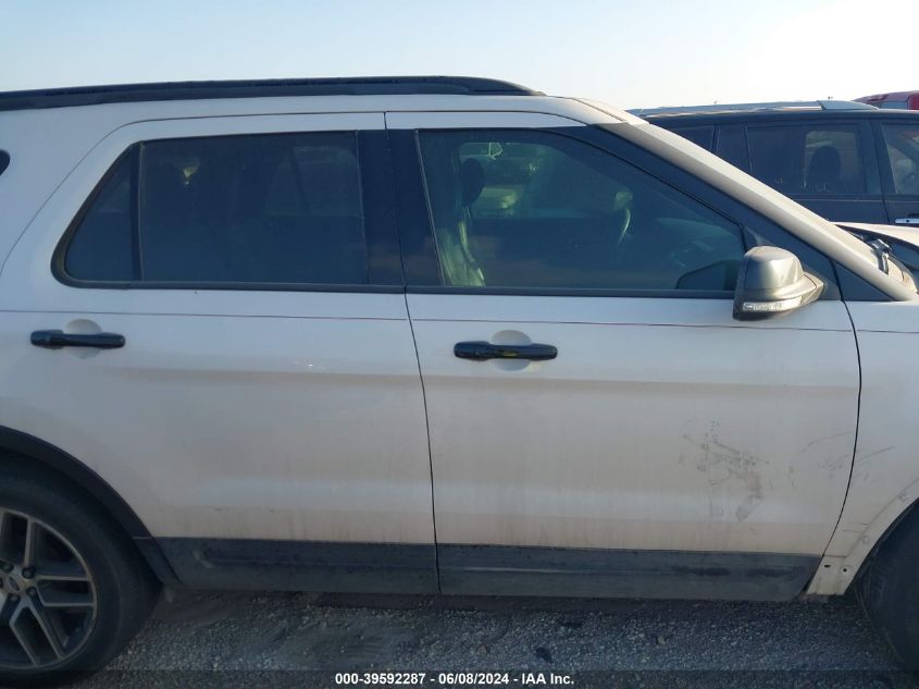 2016 Ford Explorer Sport VIN: 1FM5K8GT4GGA01230 Lot: 39592287