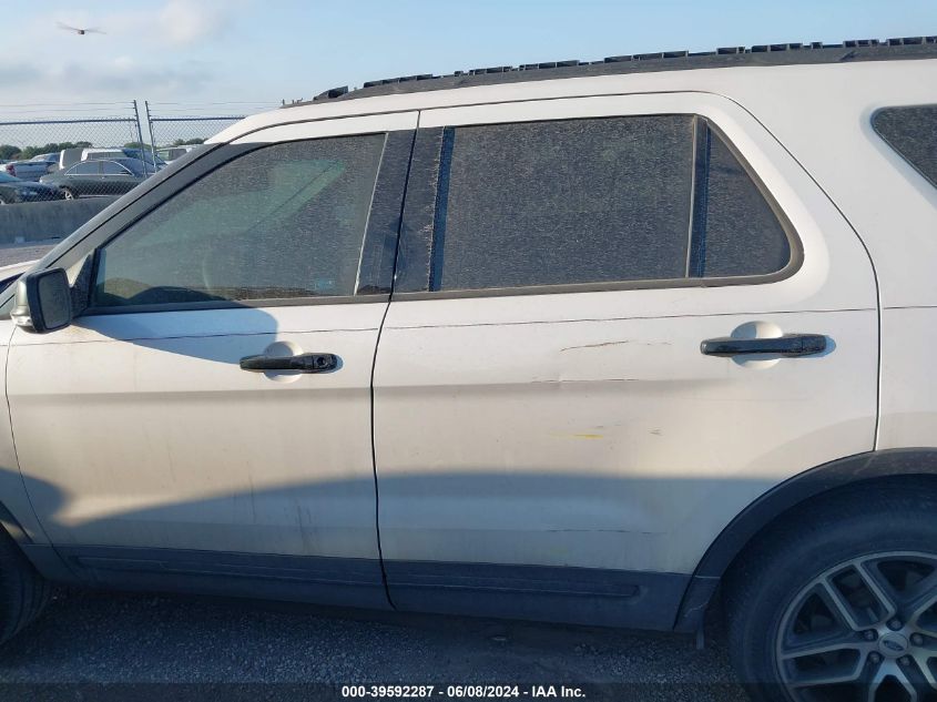 2016 Ford Explorer Sport VIN: 1FM5K8GT4GGA01230 Lot: 39592287