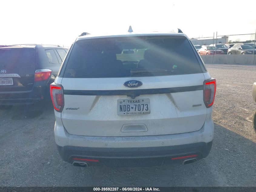 2016 Ford Explorer Sport VIN: 1FM5K8GT4GGA01230 Lot: 39592287