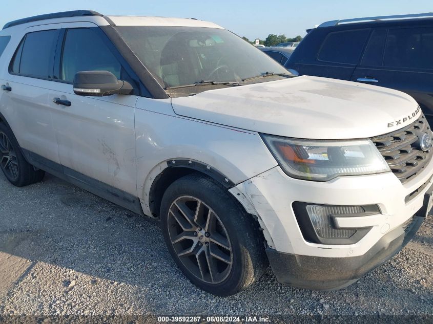 2016 Ford Explorer Sport VIN: 1FM5K8GT4GGA01230 Lot: 39592287