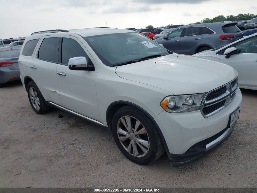 2012 Dodge Durango Sxt VIN: 1C4RDHAG7CC335250 Lot: 39592295