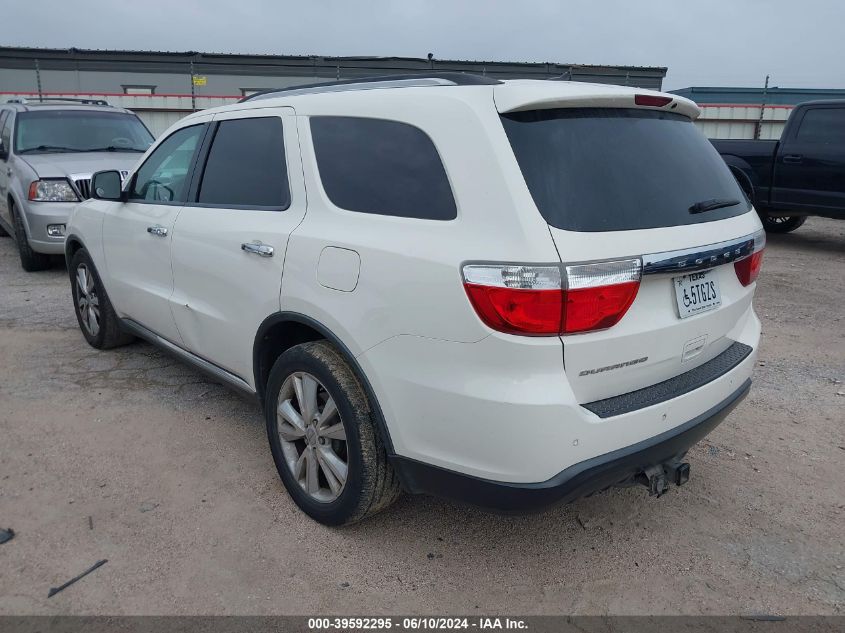 2012 Dodge Durango Sxt VIN: 1C4RDHAG7CC335250 Lot: 39592295