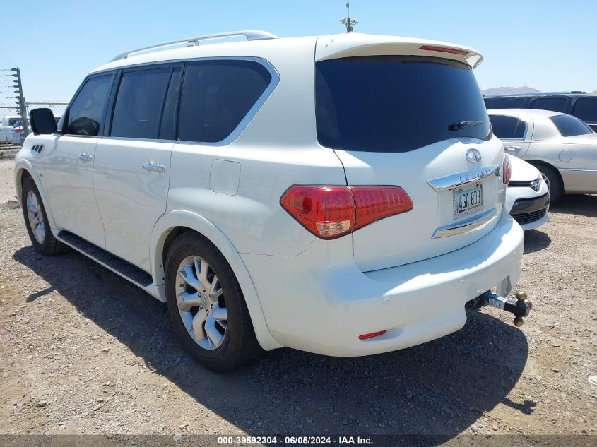 2014 Infiniti Qx80 VIN: JN8AZ2NF9E9553448 Lot: 39592304