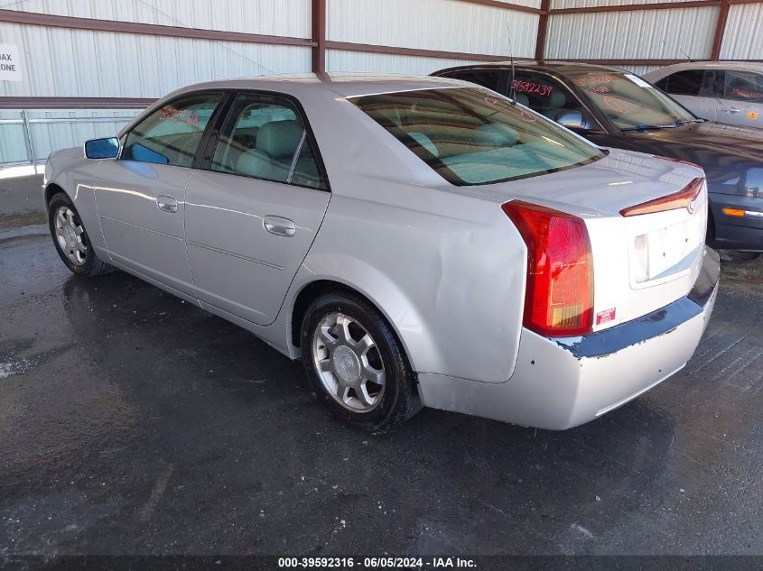 2003 Cadillac Cts Standard VIN: 1G6DM57N230126145 Lot: 39592316