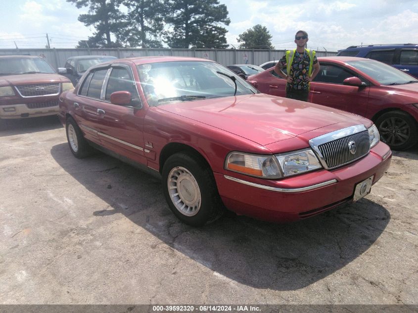 2003 Mercury Grand Marquis Gs VIN: 2MEFM74W93X690163 Lot: 39592320