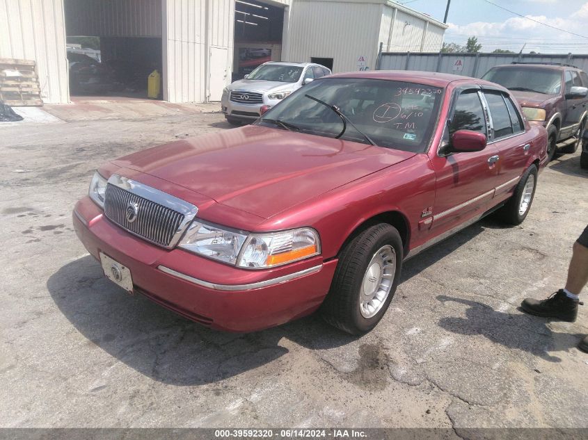 2003 Mercury Grand Marquis Gs VIN: 2MEFM74W93X690163 Lot: 39592320