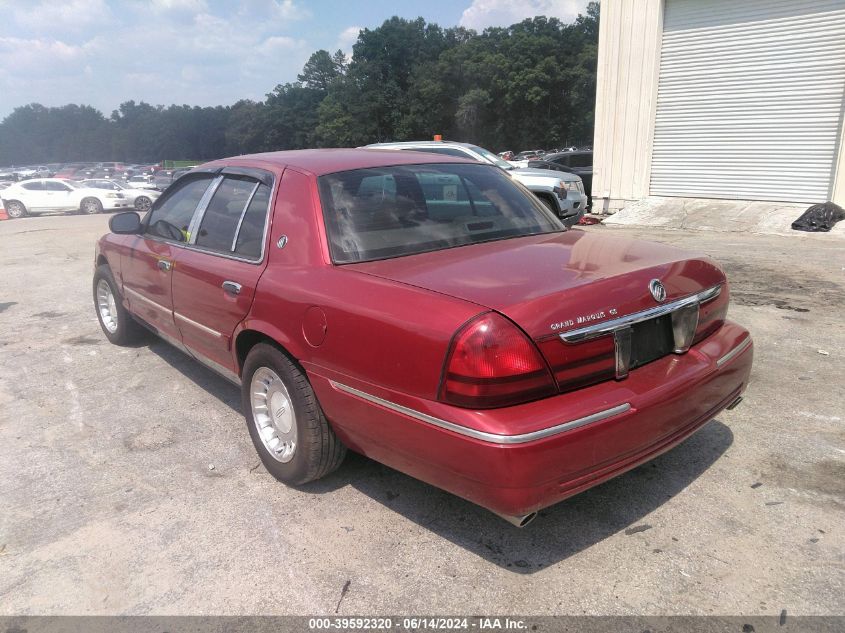 2003 Mercury Grand Marquis Gs VIN: 2MEFM74W93X690163 Lot: 39592320