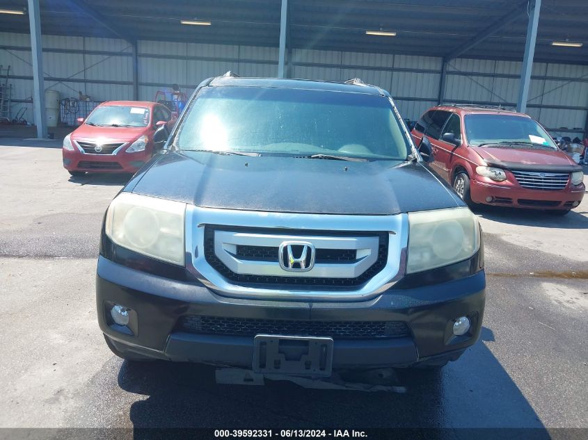 2011 Honda Pilot Ex-L VIN: 5FNYF3H5XBB029044 Lot: 39592331