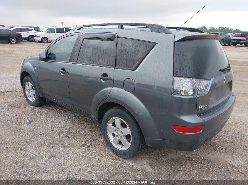 2007 Mitsubishi Outlander Ls VIN: JA4MT31X37U001954 Lot: 39592332