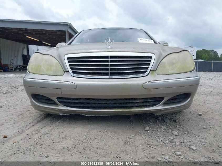 2003 Mercedes-Benz S 430 VIN: WDBNG70J33A340954 Lot: 39592335