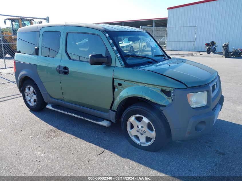 2003 Honda Element Ex VIN: 5J6YH28553L054351 Lot: 39592340