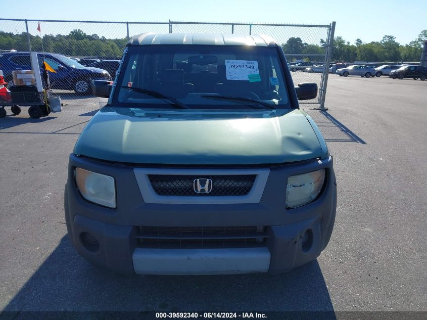 2003 Honda Element Ex VIN: 5J6YH28553L054351 Lot: 39592340