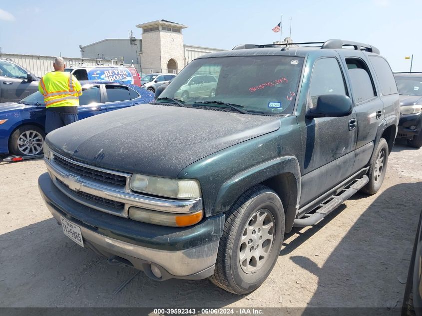 2003 Chevrolet Tahoe Z71 VIN: 1GNEK13Z83R102718 Lot: 39592343