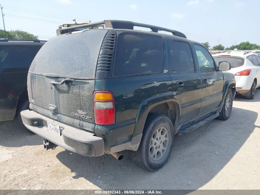 2003 Chevrolet Tahoe Z71 VIN: 1GNEK13Z83R102718 Lot: 39592343