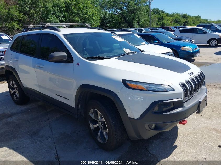 2014 Jeep Cherokee Trailhawk VIN: 1C4PJMBSXEW212295 Lot: 39592344